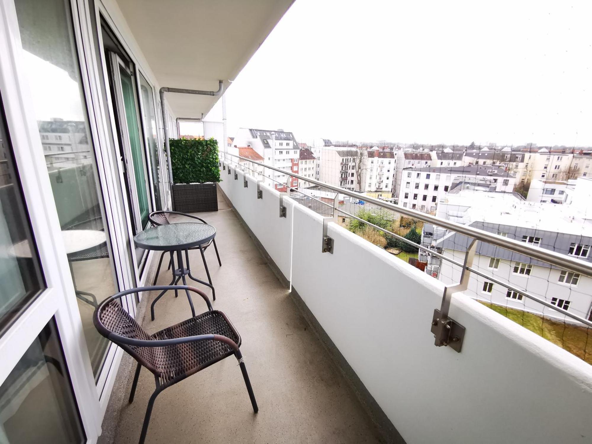 Hh 05 By Rockchair - Superhost Status - Modernes Mit Sonnigem Balkon & Premium Boxspringbetten In Winterhude - Geheimtipp Apartment *